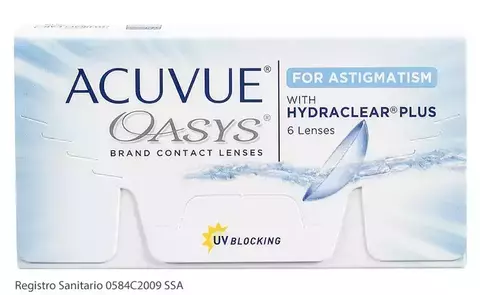 Lentes de Contacto Acuvue Oasys Toric - buy online