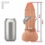 Penis Large com escroto 21x6,5cm R15505 - comprar online