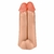 Penis duplo amigos com escroto 18x6cm R13942