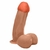 Penis Miudo com escroto e ventosa 32x10cm R80065 - comprar online