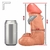 Penis Cumaru maciça com escroto 20x6cm R16286 - comprar online