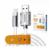 Cabo de Dados Lightning Exbom CBX-U3C16IP - Acabamento em Metal e LED