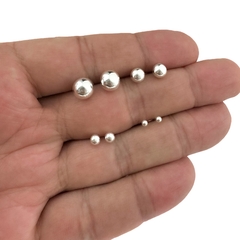 Brinco de Prata Bolinha - comprar online
