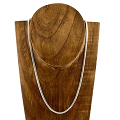 Colar Corrente Lacraia 50 cm Prata 925 - comprar online