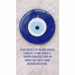 Imagem do Colar de Prata 925 Feminino Olho Grego e Zircônias Coloridas
