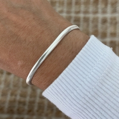 Pulseira de Prata Lacraia 3,4 mm - comprar online