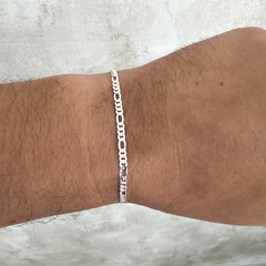 Pulseira de Prata 925 Masculina Legítima Italiana 3mm - comprar online