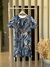 VESTIDO AZUL ESTAMPADO - comprar online