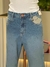 Calça Jeans SKYNNY Pesponto Lavagem Média Clara - comprar online