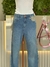 Calça Jeans SKYNNY Pesponto Lavagem Média Clara