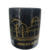 Caneca Preta e Dourada Jardim Botânico Curitiba - Souvenir Curitiba