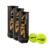 Pack de 3 Tubos de Pelotas Siux Match Pro