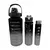 Kit 3 Garrafas De Água Squeeze Motivacional Academia 2000ml + 900ml + 300ml - comprar online