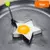 Imagem do Forma Aço Inox Molde Fritar Ovos Omelete Tapioca Hambúrguer, amor, flor de ame