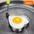 Forma Aço Inox Molde Fritar Ovos Omelete Tapioca Hambúrguer, amor, flor de ame
