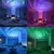 Imagem do Led galáxia projetor luz colorida galáxia céu projetor quarto luz da noite de