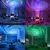 Led galáxia projetor luz colorida galáxia céu projetor quarto luz da noite de - loja online