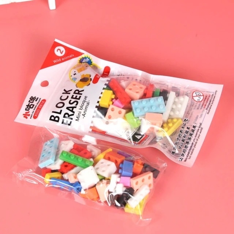 Kit borrachas lego