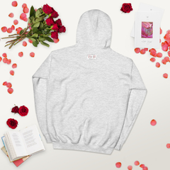 Sudadera con capucha unisex-pinos rosas