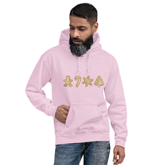 Imagen de Sudadera con capucha unisex-galletas gengibre