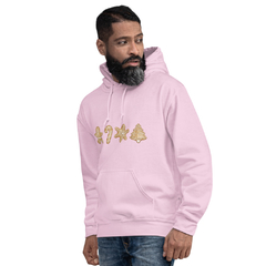 Sudadera con capucha unisex-galletas gengibre - comprar en línea