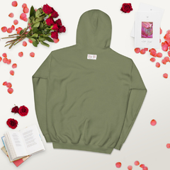 Sudadera con capucha unisex-pinos rosas en internet