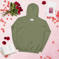 Sudadera con capucha unisex-pinos rosas - comprar en línea