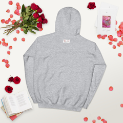 Sudadera con capucha unisex-pinos rosas