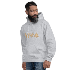 Imagen de Sudadera con capucha unisex-galletas gengibre