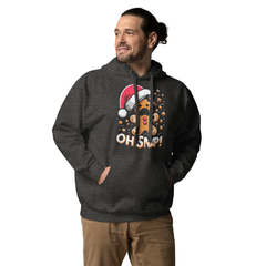 Imagen de Sudadera con capucha unisex-galleta de gengibre