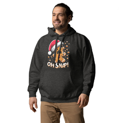 Sudadera con capucha unisex-galleta de gengibre