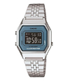 Relógio Casio La670 Original Pulseira De Aço Prata Atacado