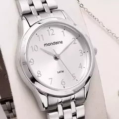 Relógio Mondaine Feminino Prata - loja online