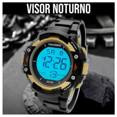 Relógio esportivo Masculino Digital preto treino 85010G0MVNP1 - loja online