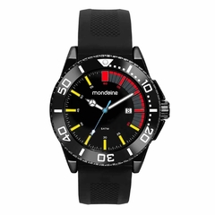 Relógio Masculino Esportivo Silicone Preto Mondaine 32510GPM