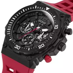 Relógio Masculino Mens Sport Guess Vermelho GW0325G3 na internet