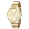 Relógio mulher bonito Minimalista Dourado grand 32157LPMVDE1