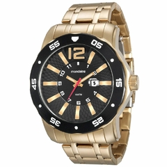 Relógio Aço Casual Dourado Dourado - BH Celulares 