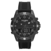 Relógio casual masculino preto moderno grande 99649GPMVSI1