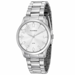 Relógio feminino Mondaine de pulso prata 99240LOMVNE2 na internet