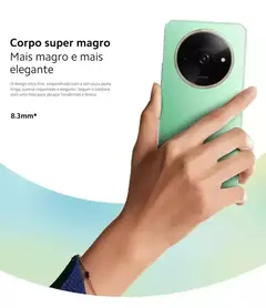 Xiaomi Redmi A3X 64GB 3GB RAM GSM Desbloqueado Versão Internacional (Novo) - BH Celulares 