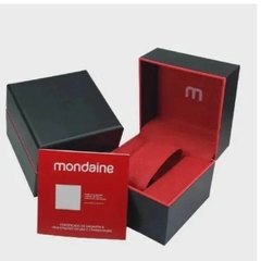 Relógio feminino prata pequeno casual Mondaine 32154LOMVNE1