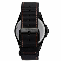 Relógio Masculino Esportivo Nylon Preto 32505GPMVPJ2 na internet