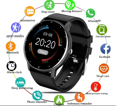 Smartwatch Lige BW0223 1.28" caixa 45mm Black Pulseira - comprar online