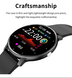 Smartwatch Lige BW0223 1.28" caixa 45mm Black Pulseira - comprar online