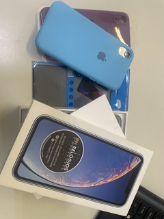 IPHONE XR AZUL 256 GB - SEMINOVO IMEI: 35736709062XXXX - BH Celulares 