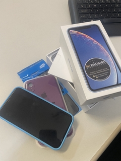 IPHONE XR AZUL 256 GB - SEMINOVO IMEI: 35736709062XXXX - loja online