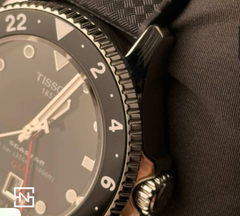 Relógio Seminovo Tissot Seastar 1000 Gmt Preto T120.852.17.051.00 - comprar online