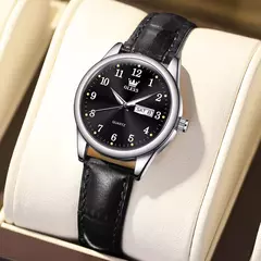 Imagem do Relógio importado linda mulher Clariinda quartzo de luxo para mulheres elegante aço inoxidável