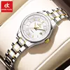 Relógio Feminino importado Ernie kleiin simples moda de luxo elegante relógio de pulso